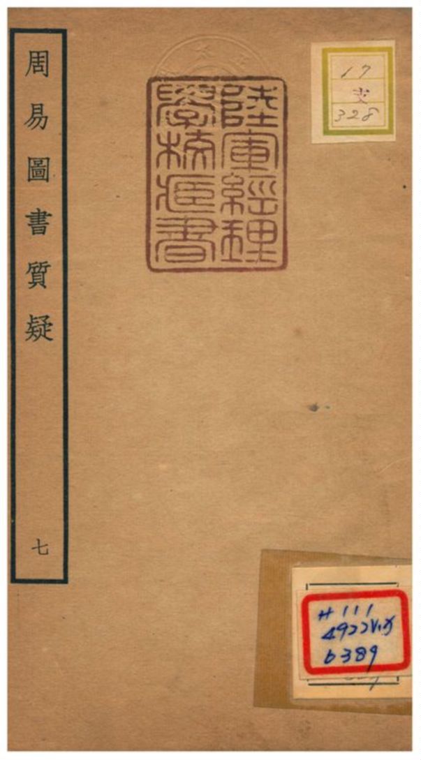 周易圖書質疑